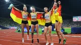 Němky si v Mnichově doběhly pro zlato ve štafetě na 4x400 metrů
