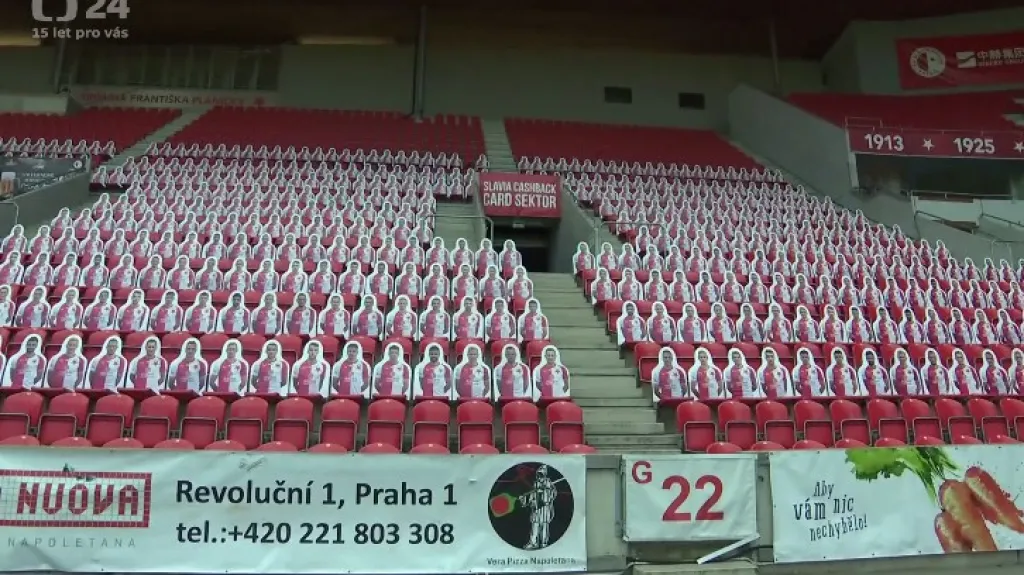 Slavia bude mít na stadionu fanoušky