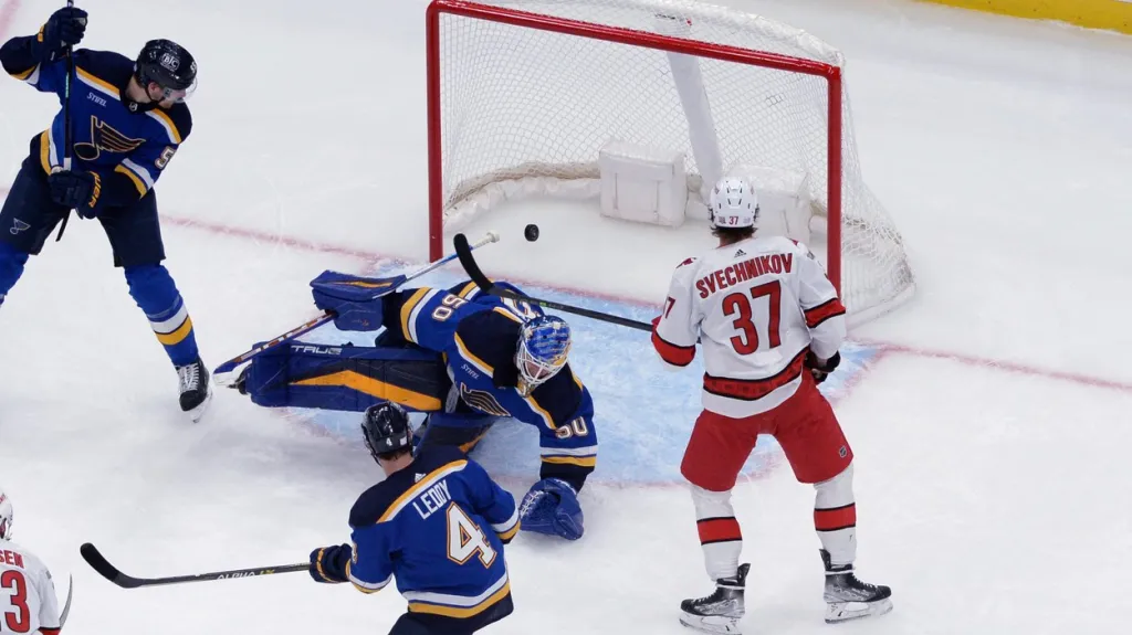 Utkání St. Louis - Carolina