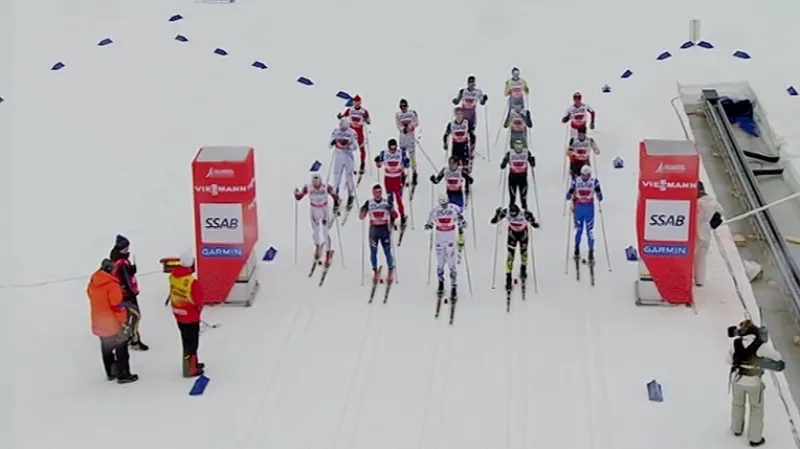 Sestřih štafety mužů s ohlasem