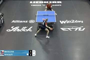 Stolní tenistka Matelová na ME nestačila na Maksutiovou