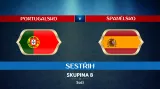 Sestřih utkání Portugalsko - Španělsko