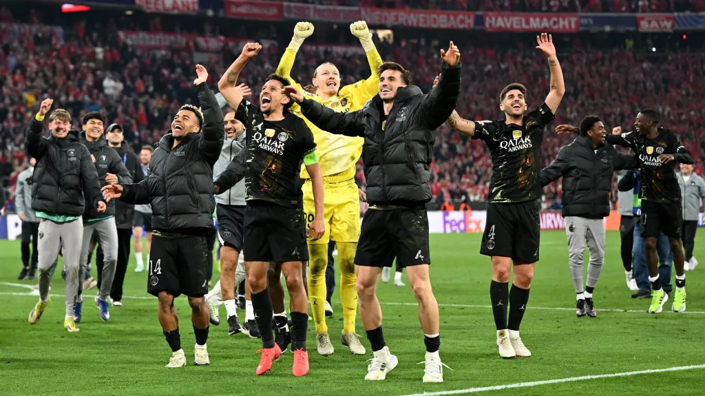 PSG slaví postup do finále Ligy mistrů