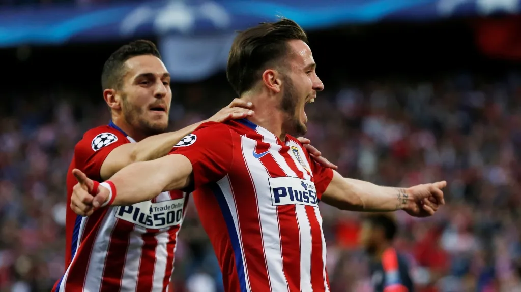 Radost hráčů Atlética