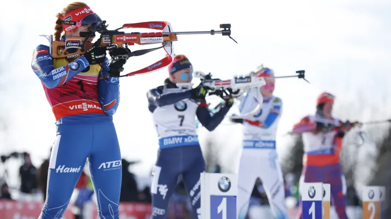 Soukalová si výhrou ve stíhačce upevnila vedení v SP