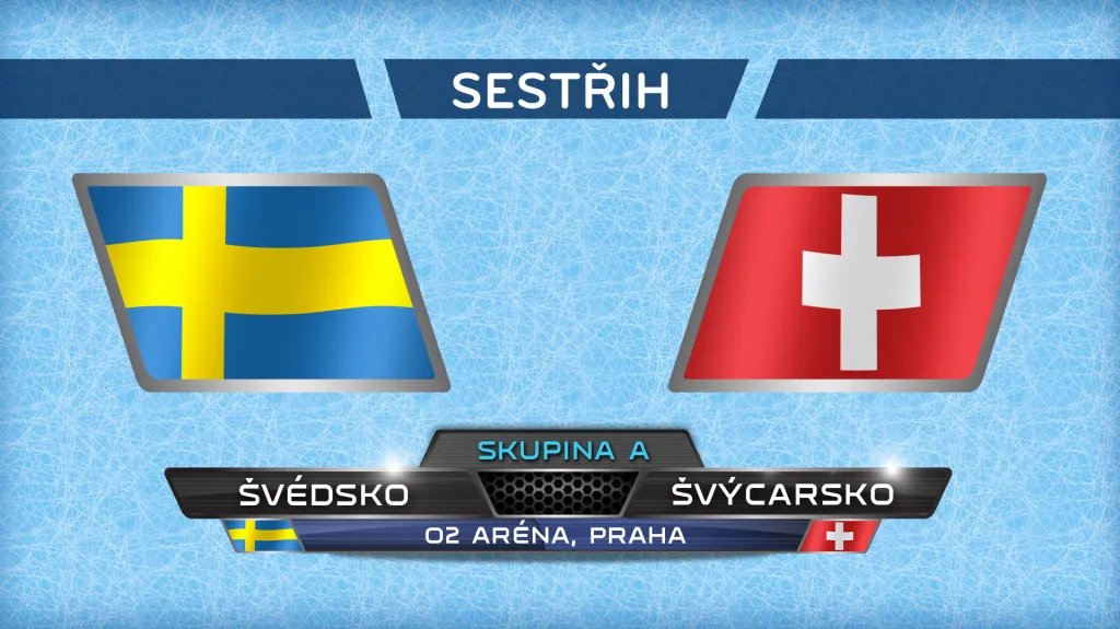 Sestřih utkání Švédsko - Švýcarsko