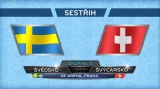 Sestřih utkání Švédsko - Švýcarsko