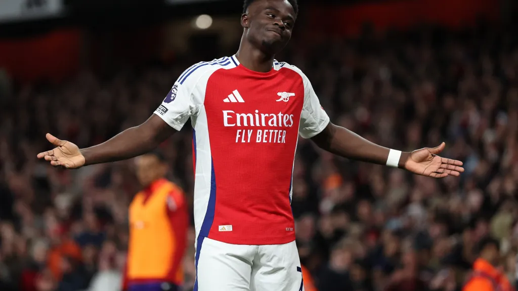 Bukayo Saka z Arsenalu