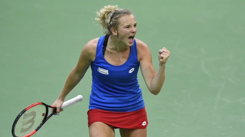 Siniaková zdolala Keninovou 2:1 na sety a Češky ovládly Fed Cup