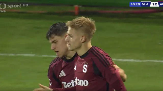 Gól v utkání Vlašim – Sparta B: O. Penxa – 1:2 (49. min.)