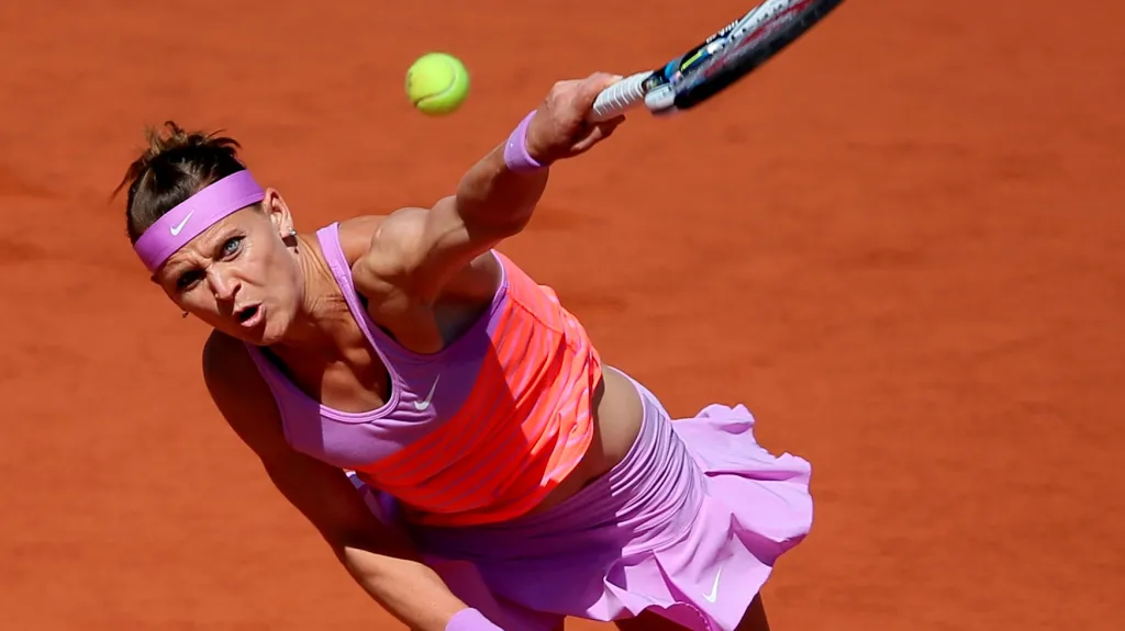 Lucie Šafářová na French Open