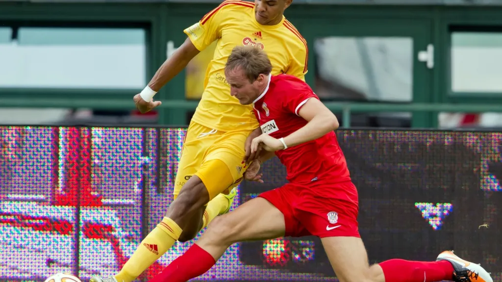 Utkání Dukla Praha - Zbrojovka Brno