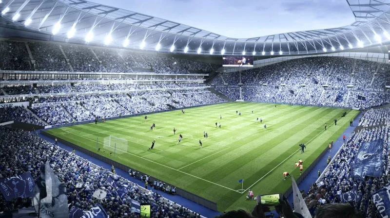 Vizualizace nového stadionu Tottenhamu