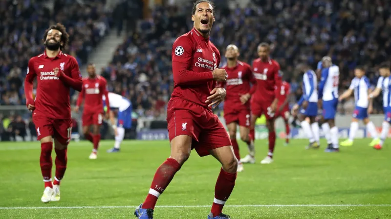 Radost hráčů Liverpoolu