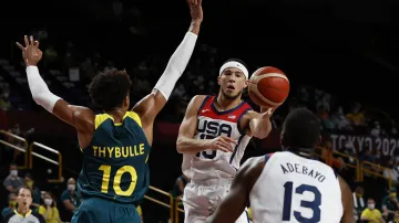 Semifinále basketbalistů USA – Austrálie