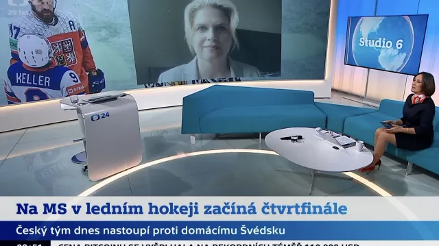 Vymětalíková o přesunu do Stockholmu a čtvrtfinále se Švédskem