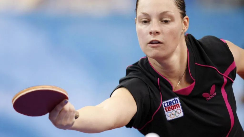 Stolní tenistka Dana Hadačová 