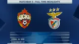 Sestřih utkání CSKA - Benfica