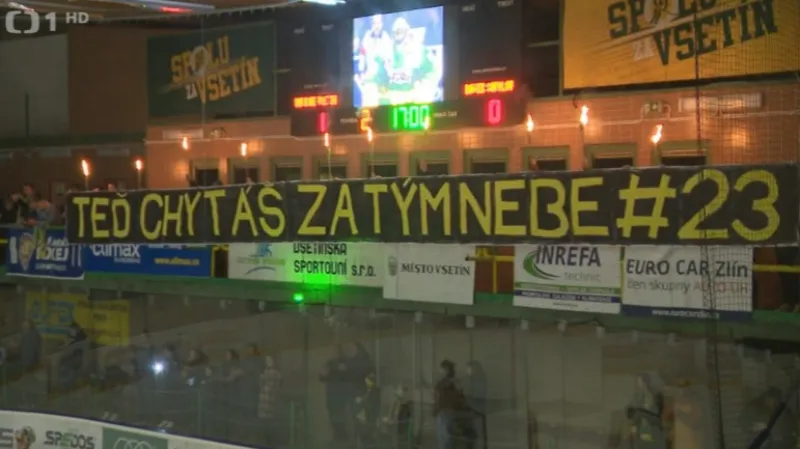 Vsetínský hokej se loučil s legendou