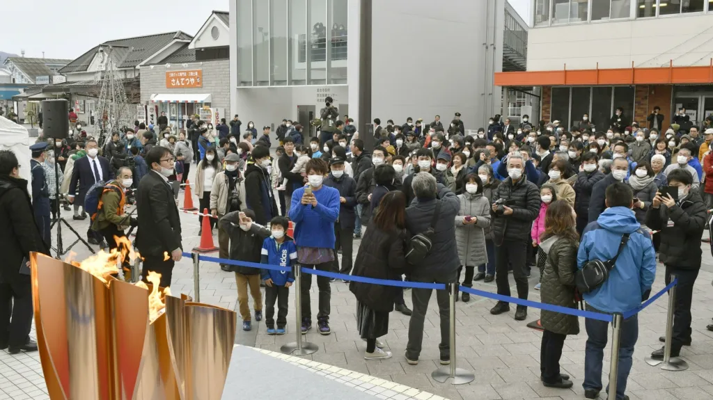Japonci touží vidět olympijský oheň