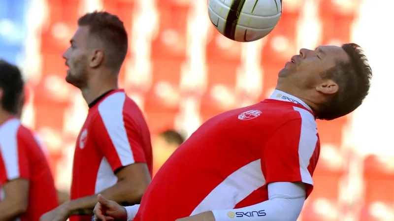 Příprava fotbalistů Plzně