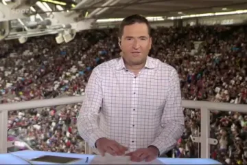 Šéfkomentátor ČT sport Robert Záruba