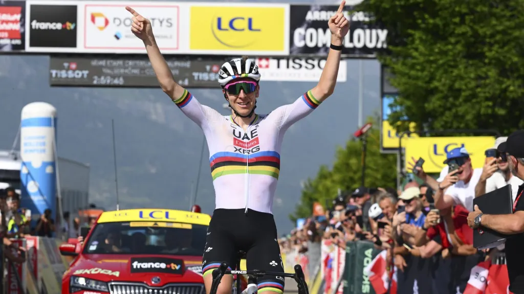 Vítězný Tadej Pogačar