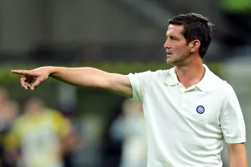 Trenér Interu Milán Cristian Chivu