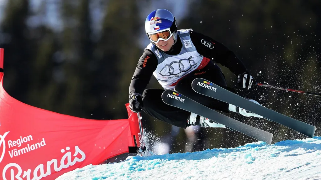 Český skikrosař Tomáš Kraus