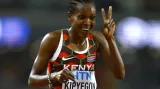 Faith Kipyegonová vyhrála na 5000 m a je podruhé zlatá