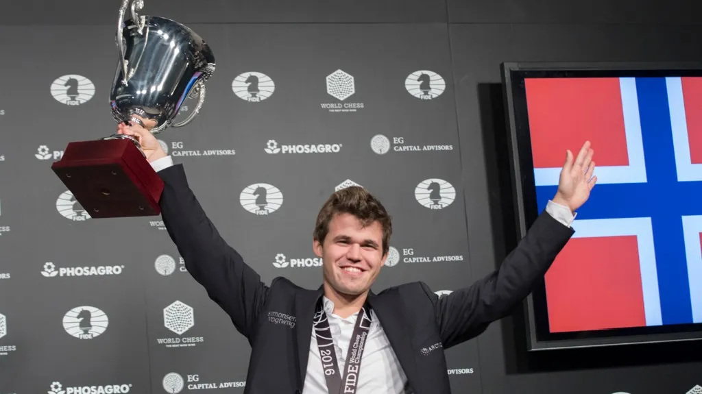 Šťastný Magnus Carlsen