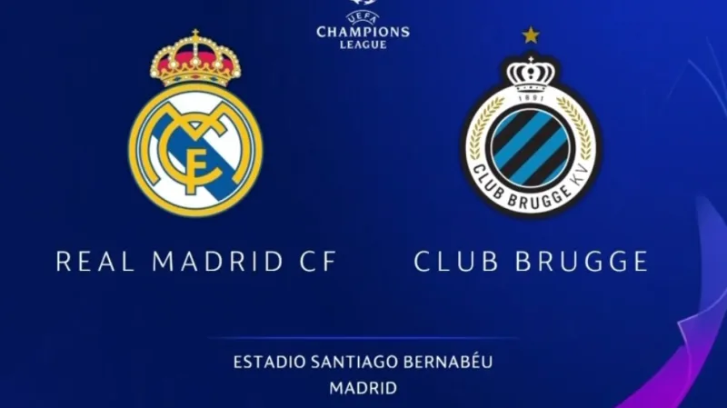 Sestřih utkání Real Madrid - Club Bruggy