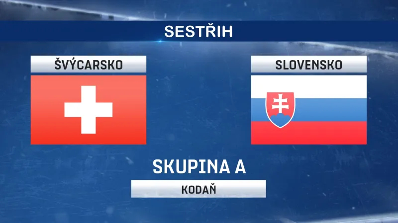Sestřih utkání Slovensko - Švýcarsko
