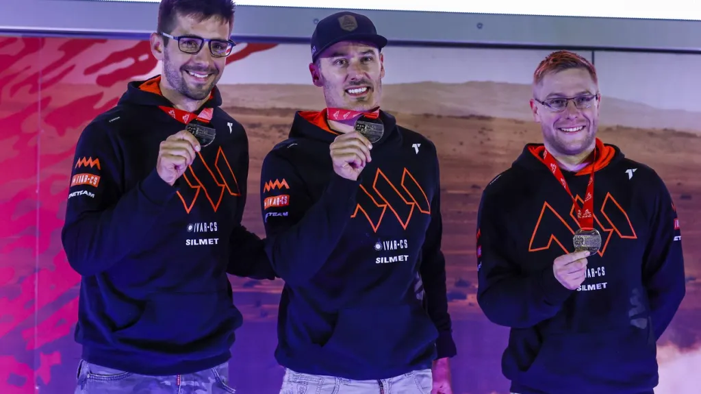 Martin Macík, František Tomášek a David Švanda