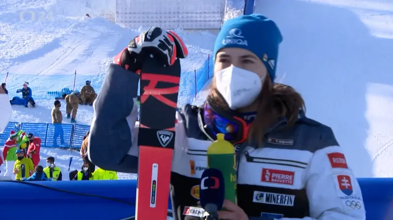 Vlhová brala na MS ve slalomu stříbro, vyhrála Liensbergerová