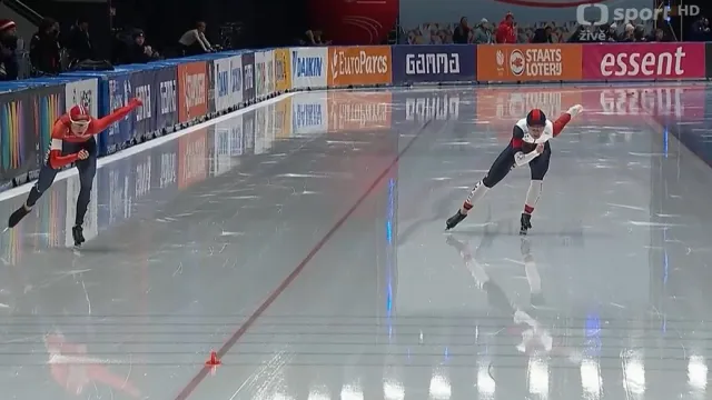 Stříbrná jízda Nikoly Zdráhalové na ME v rychlobruslení