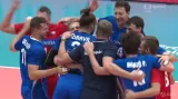 Závěr zápasu volejbalistů Nizozemsko - Česko