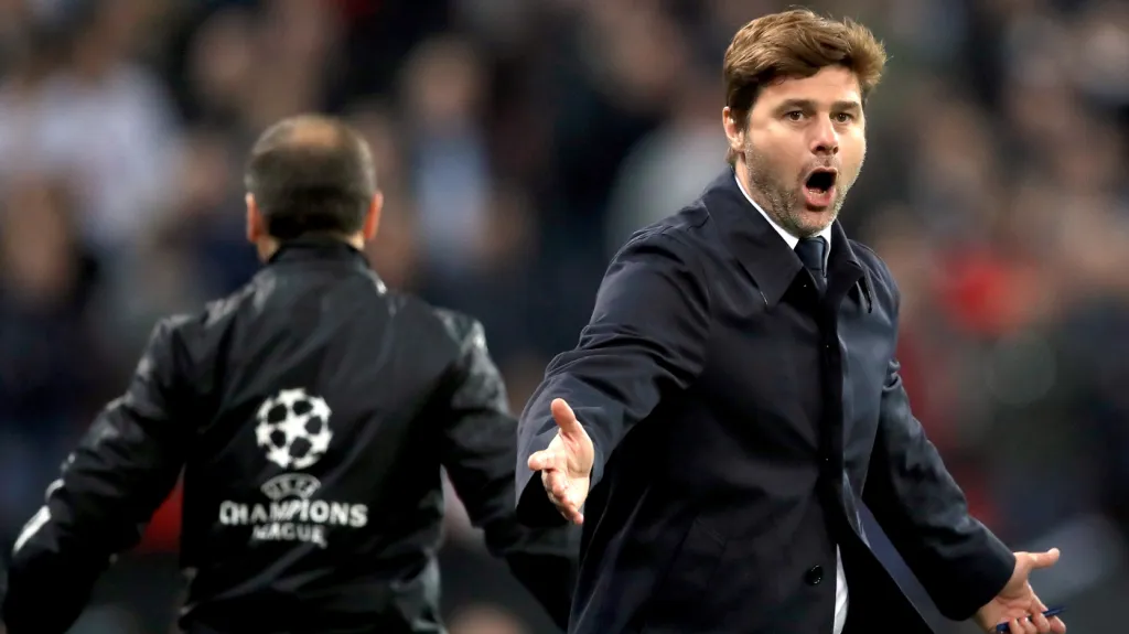Trenér Tottenhamu Mauricio Pochettino