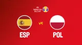 Záznam utkání Španělsko - Polsko