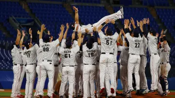 Záznam baseballového finále Japonsko - USA