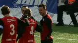 Gól v utkání Táborsko - Bohemians 1905: Džafič - 2:0 (6. min)