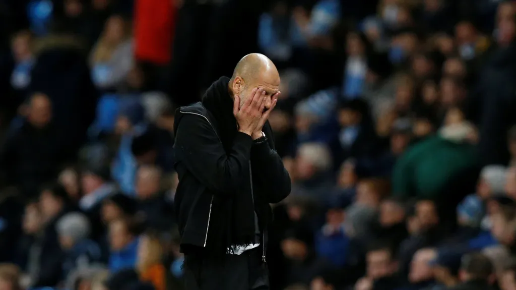 Kouč Manchesteru City Pep Guardiola