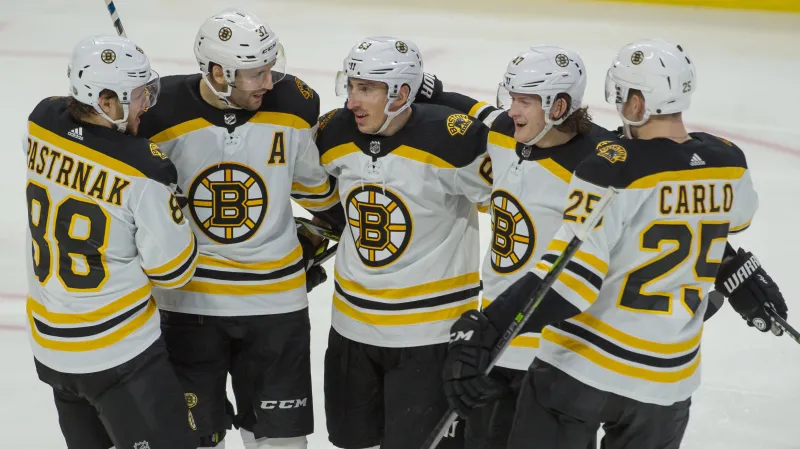 Oslava hráčů Bostonu