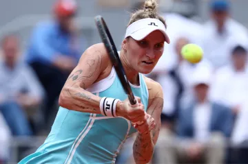 Markéta Vondroušová na loňském French Open