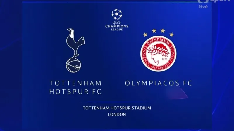 Sestřih utkání Tottenham - Olympiakos