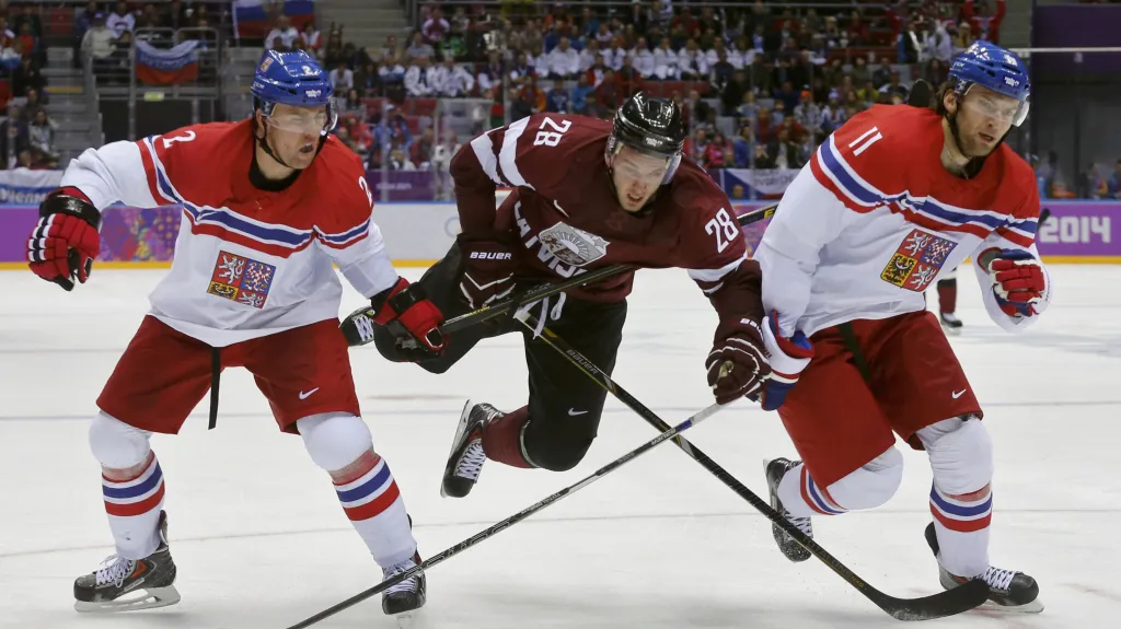 Martin Hanzal (vpravo) a Marek Židlický