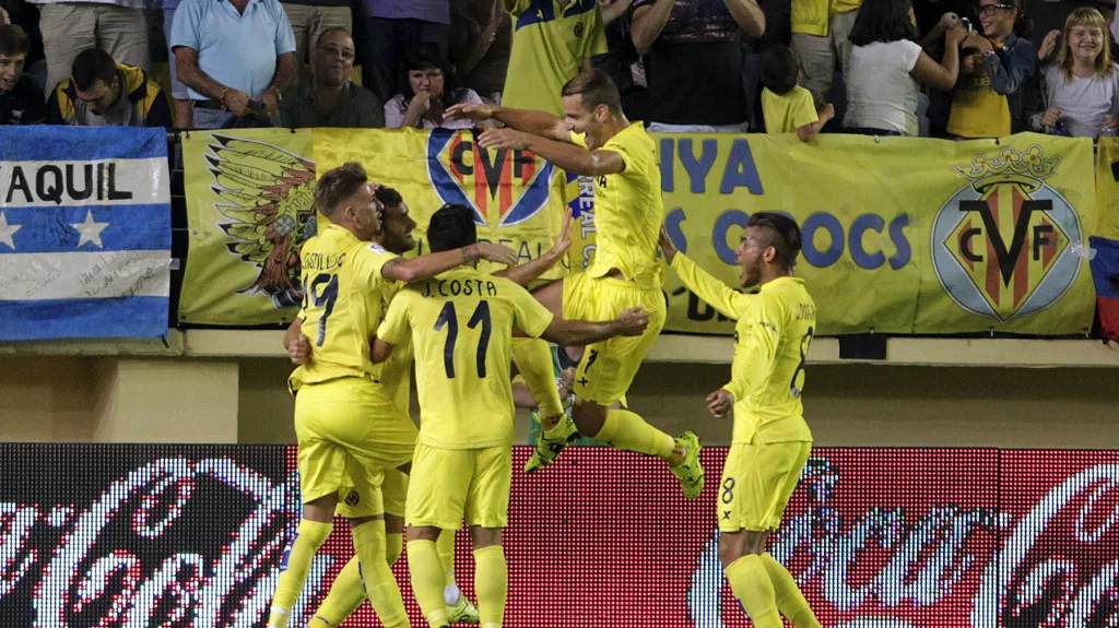 Radost fotbalistů Villarrealu