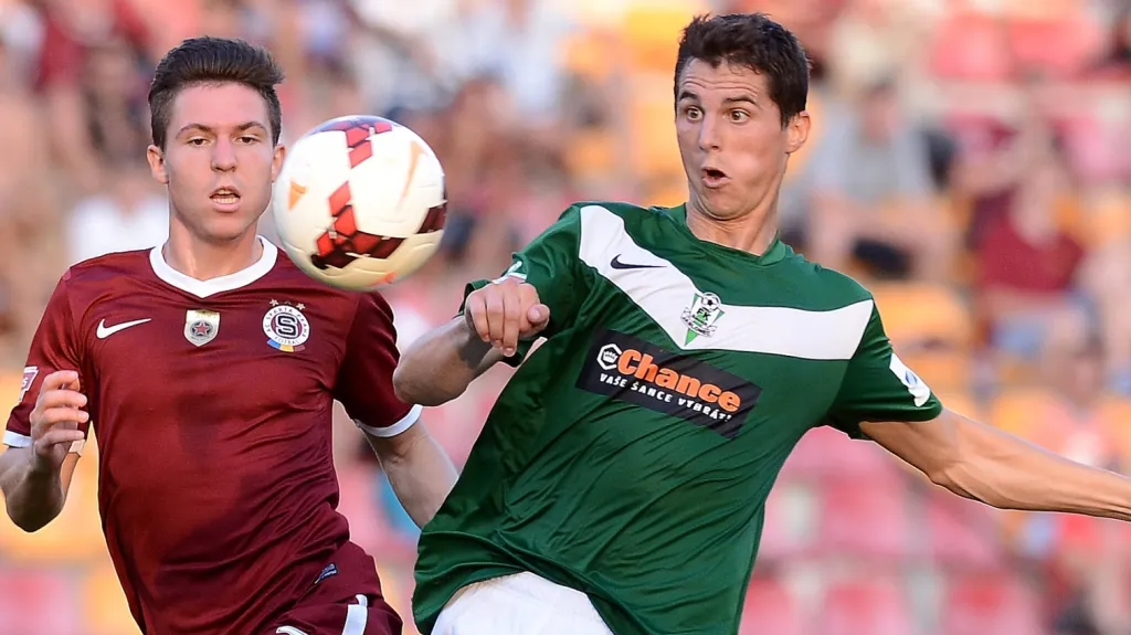 Souboj Přikryla ze Sparty s jabloneckým Eliášem