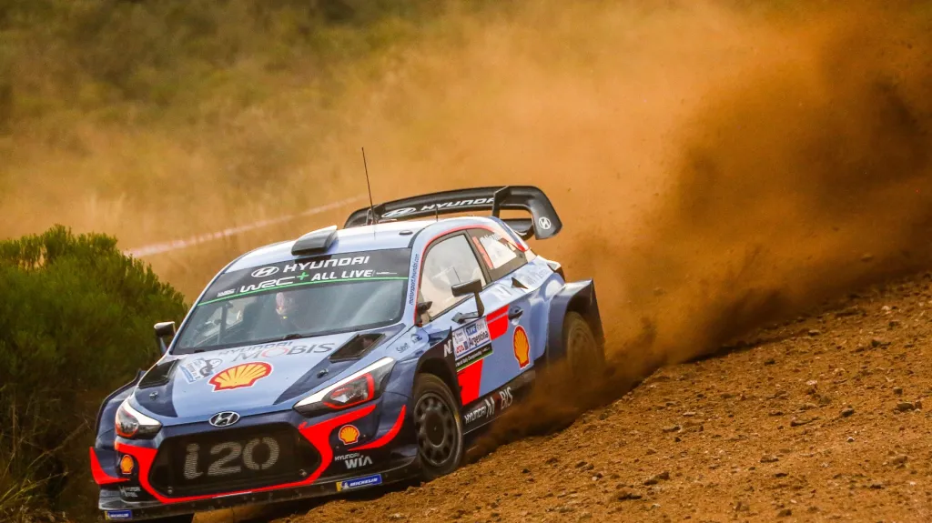 Thierry Neuville během Argentinské rallye
