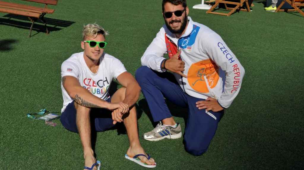 Martin Fuksa (vlevo) a Josef Dostál